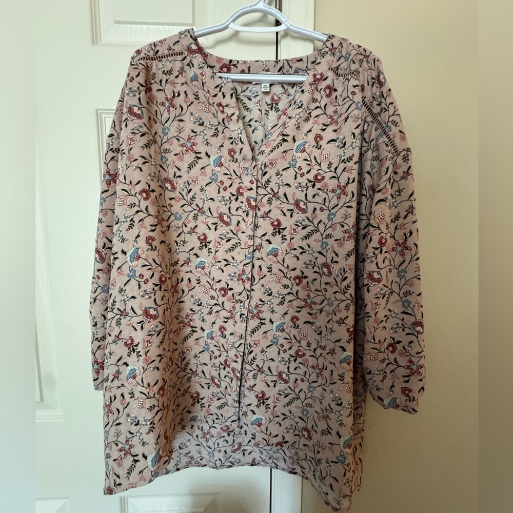 Wonderly Pink Floral Top
